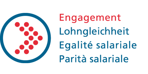 Logo Engagement Lohngleichheit Egalité salariale Parità salariale